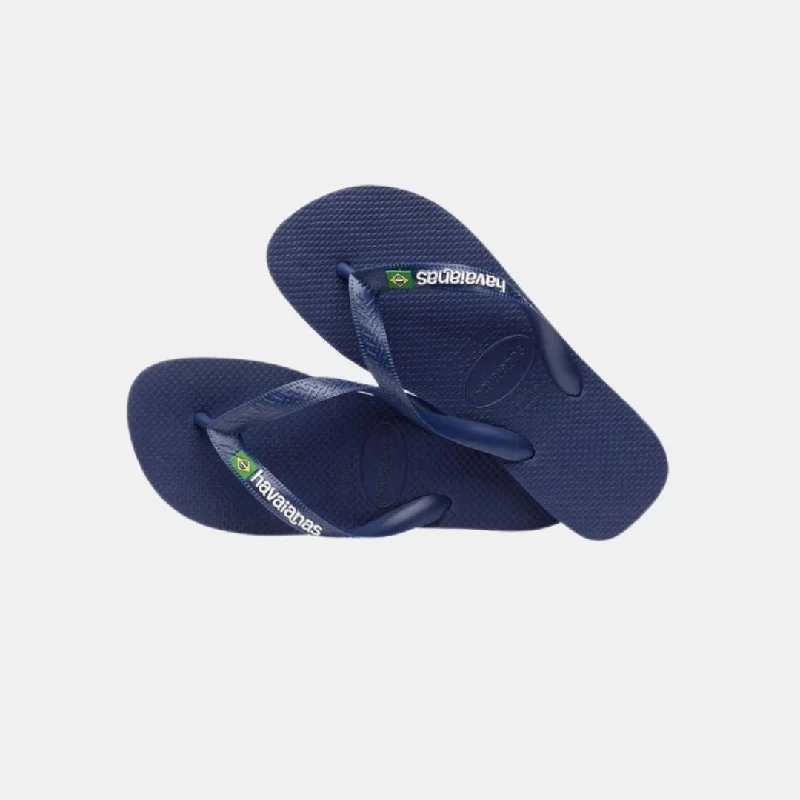 Havaianas Brasil Logo Men's Navy Blue