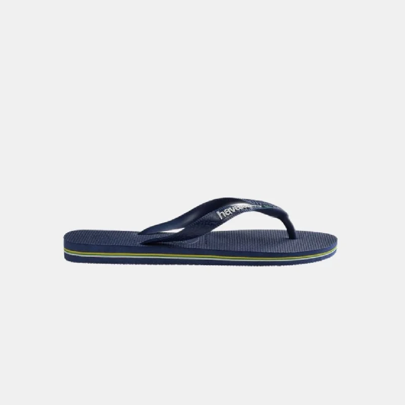 Havaianas Brasil Logo Men's Navy Blue