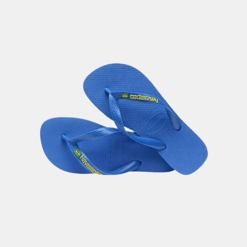 Havaianas Brasil Logo Neon Men's Star Blue