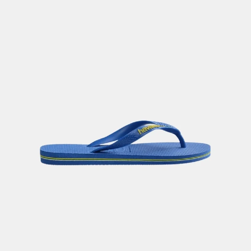 Havaianas Brasil Logo Neon Men's Star Blue