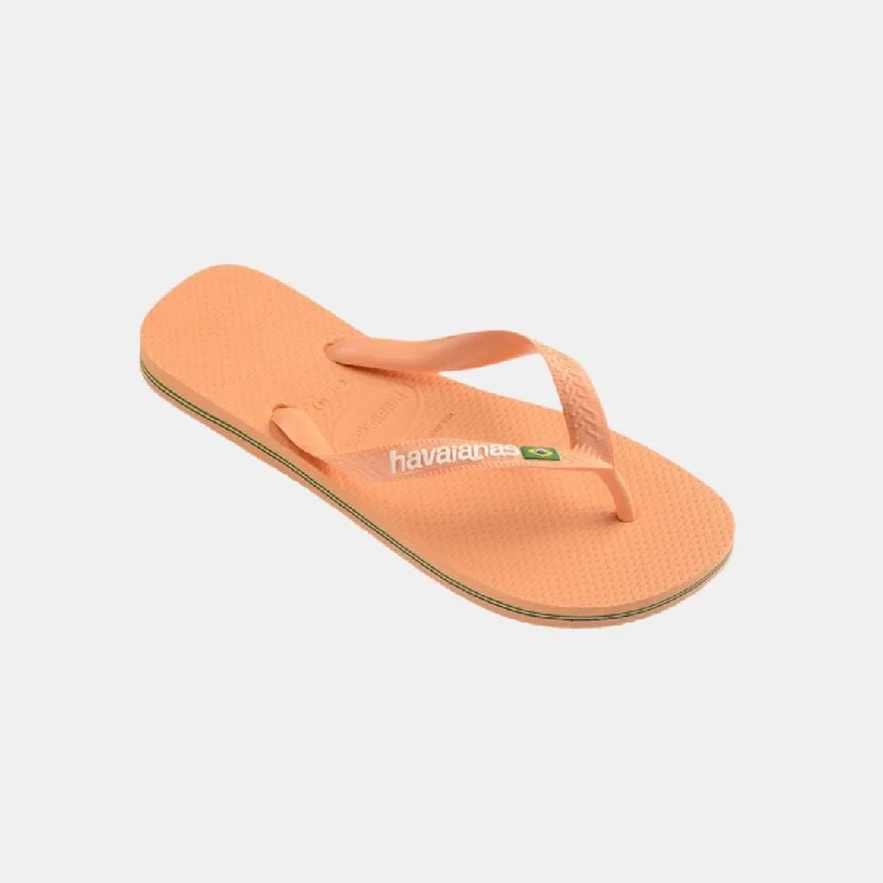 Havaianas Brasil Logo Women's Peach