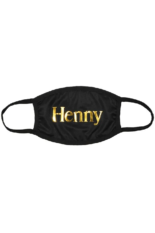 Henny Apparel Henny Foil Face Mask