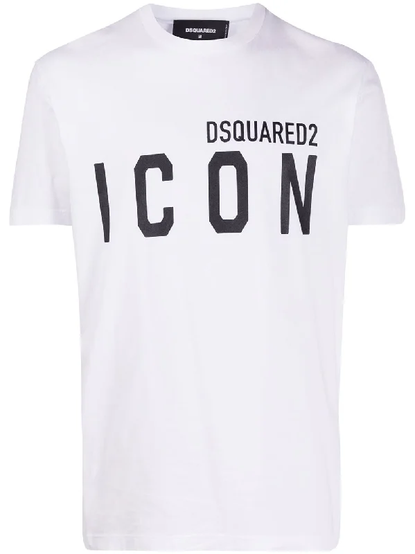 Icon-Print Crew-Neck T-Shirt