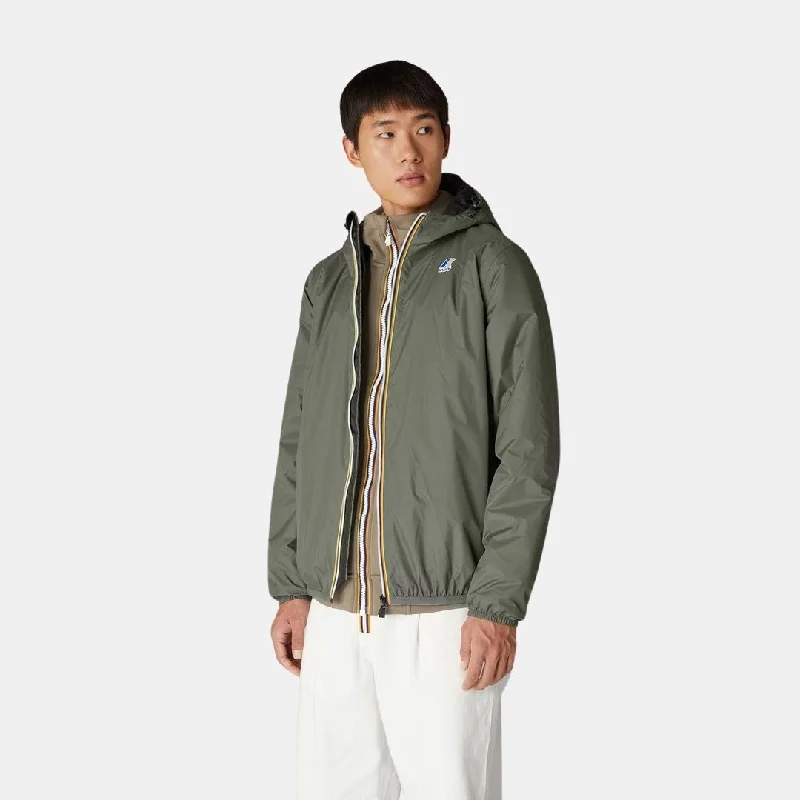 K-Way Le Vrai 3.0 Claude Warm Jacket Green Blackish