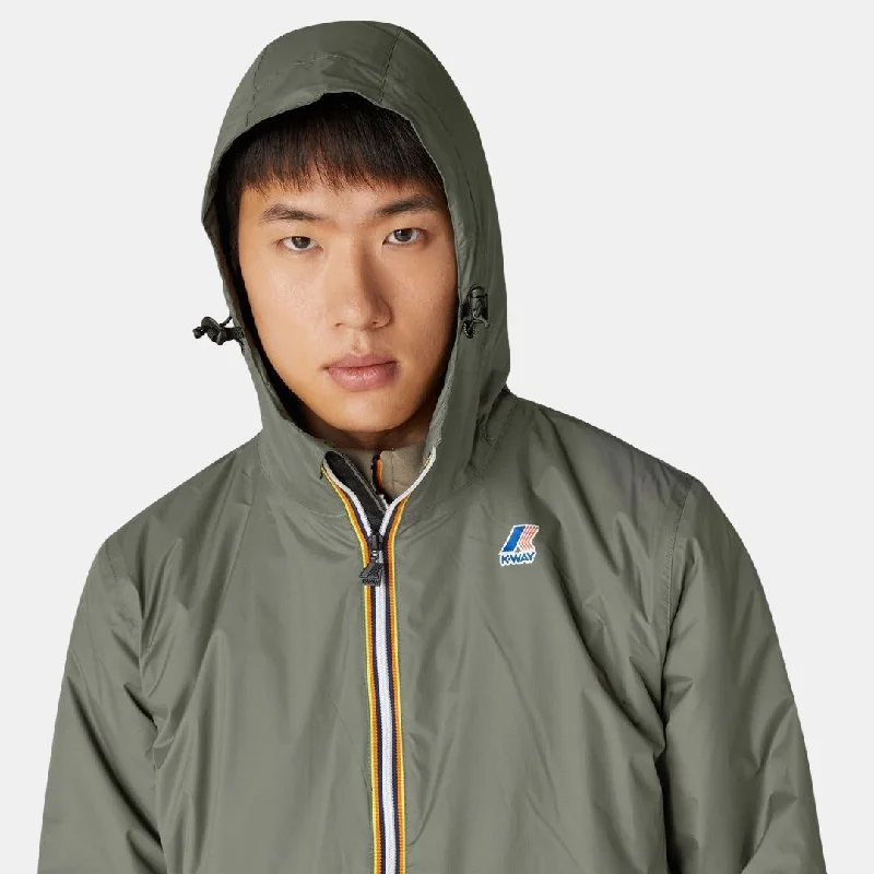 K-Way Le Vrai 3.0 Claude Warm Jacket Green Blackish