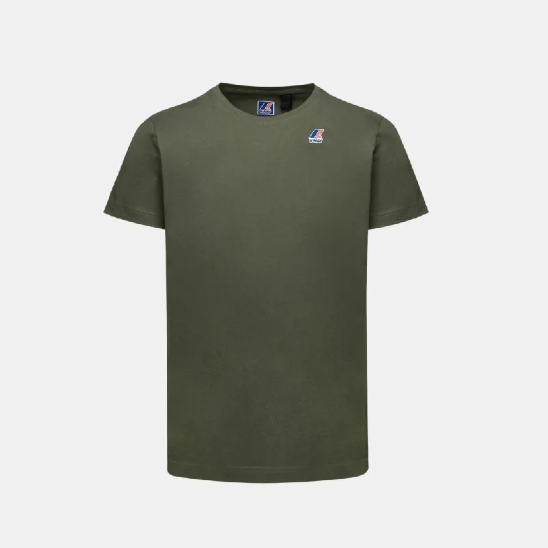 K-Way Le Vrai Edouard T-Shirt Green Blackish