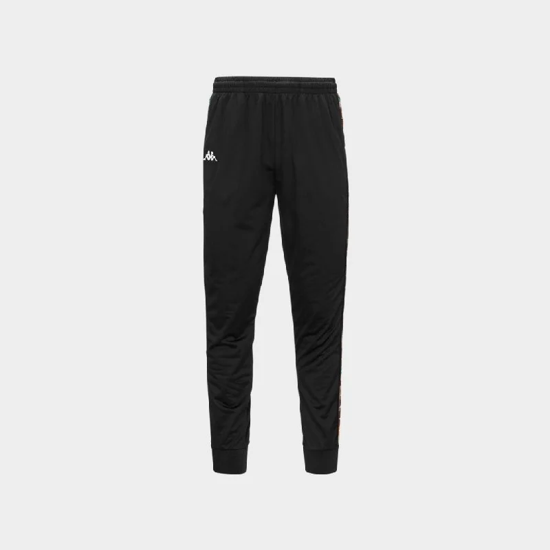 Kappa 222 Banda Graphiktape Pant Black