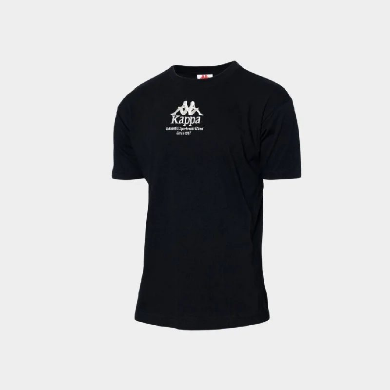 Kappa Authentic Gastor Organic T-Shirt Black