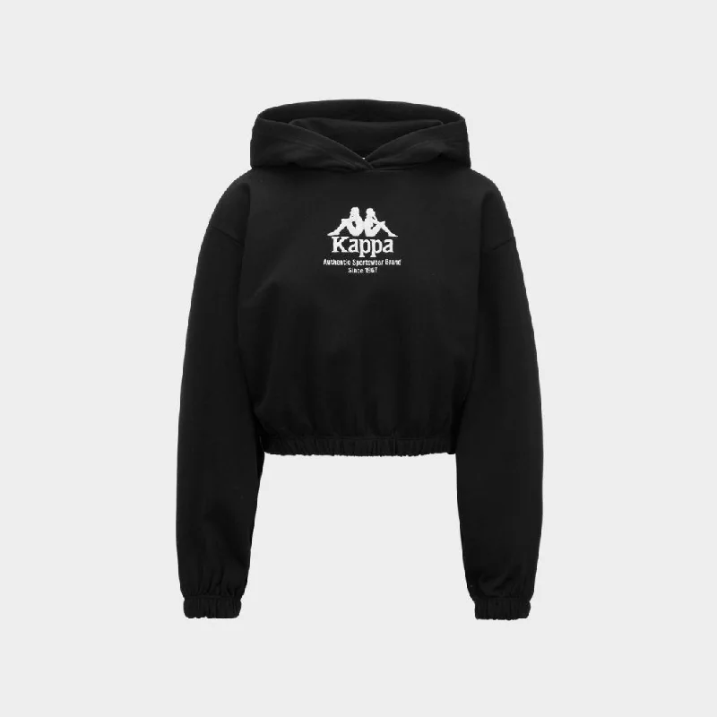 Kappa Authentic Ginny Organic Hoodie Black