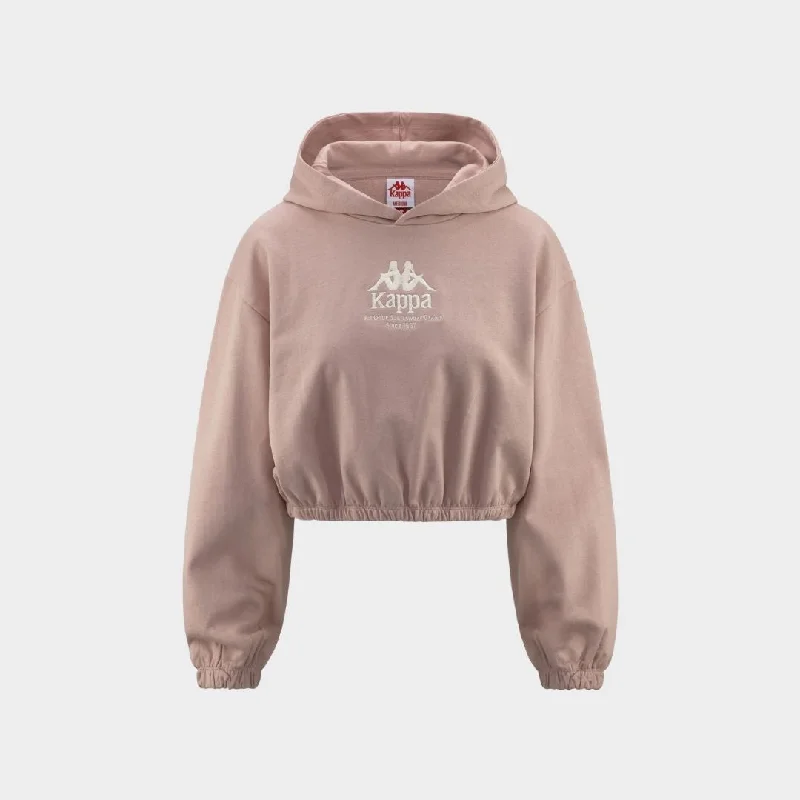 Kappa Authentic Ginny Organic Hoodie Pink Skin