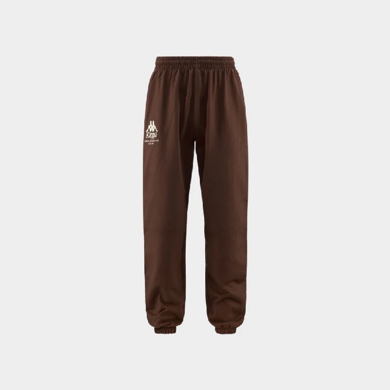 Kappa Authentic Giova Organic Pant Brown Tobacco