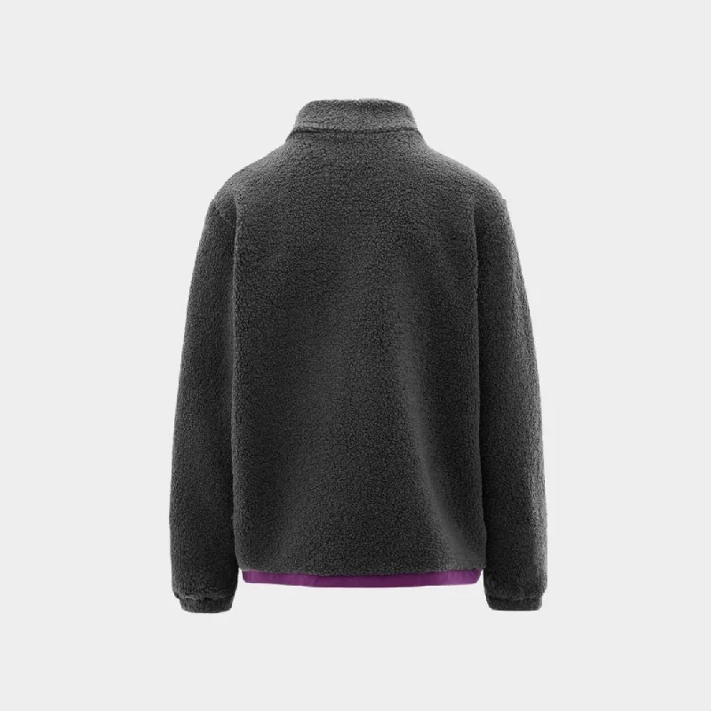 Kappa Authentic Tech Marfy Jacket Grey Mouse Violet Grape