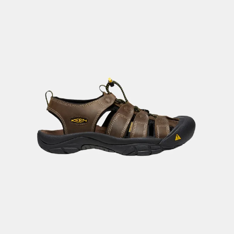 Keen Men's Newport Leather Sandal Bison