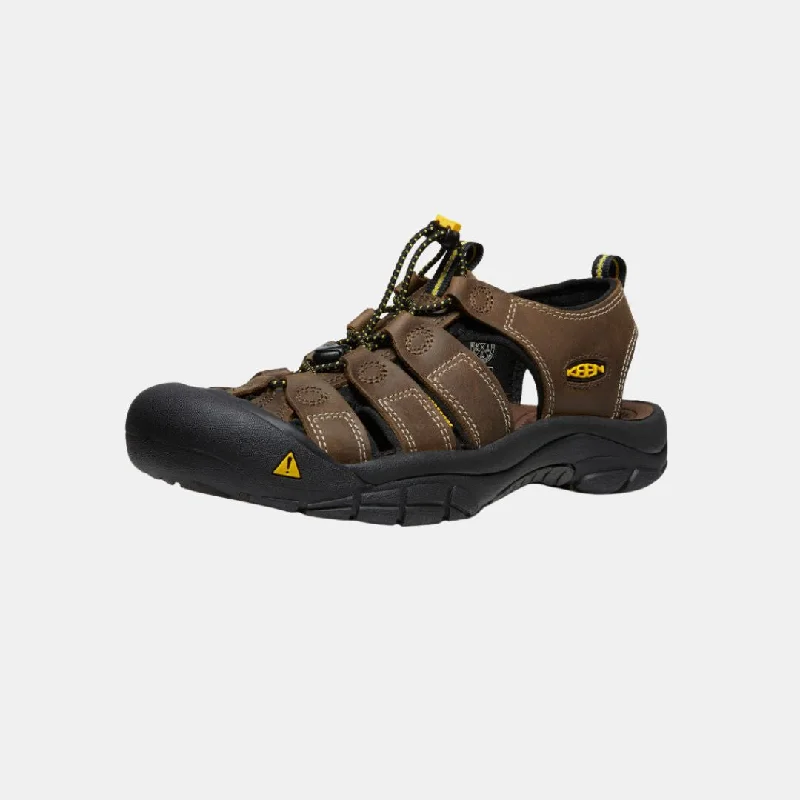 Keen Men's Newport Leather Sandal Bison