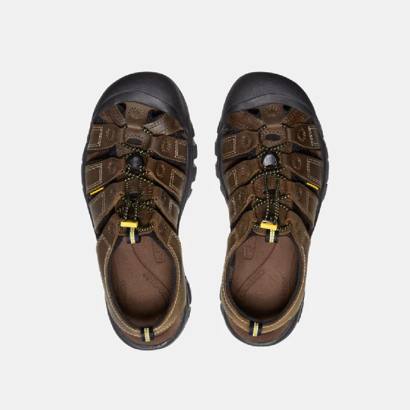 Keen Men's Newport Leather Sandal Bison