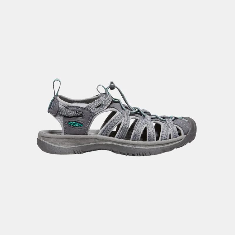 Keen Women's Whisper Medium Grey/Peacock Green