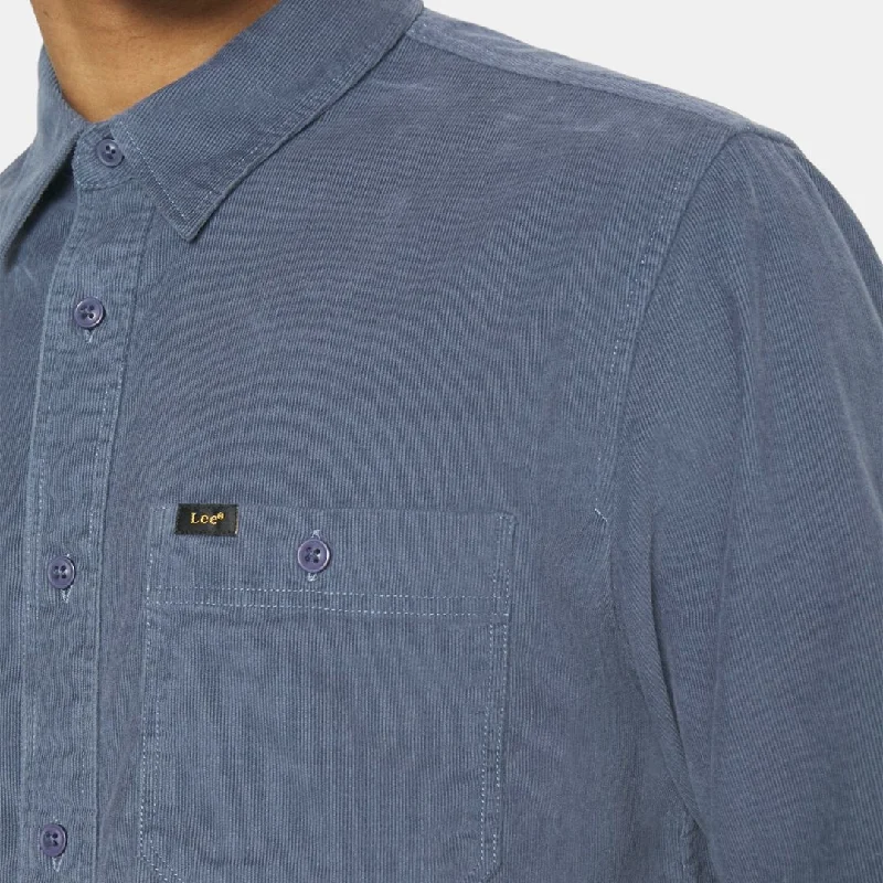 Lee Leesure Sleeve Shirt Deep Waters