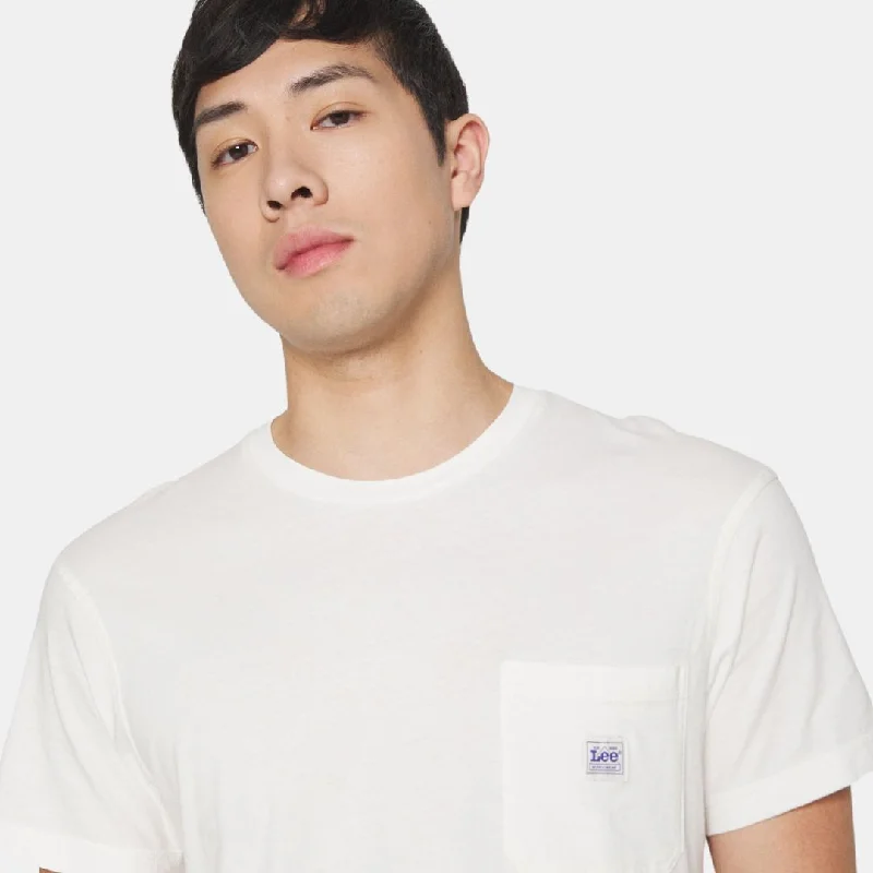 Lee T-Shirt Pocket Tee Ecru