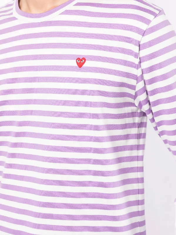 Long-Sleeve Striped T-Shirt