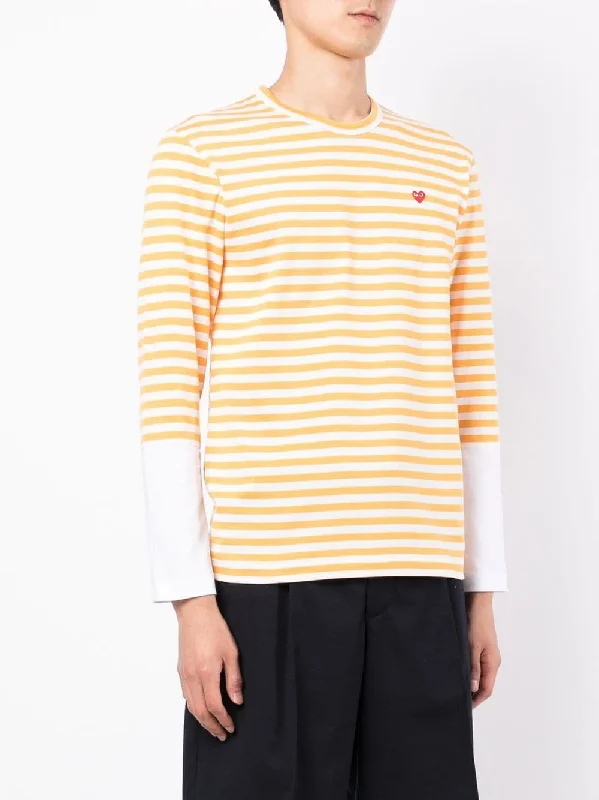 Long-Sleeve Striped T-Shirt