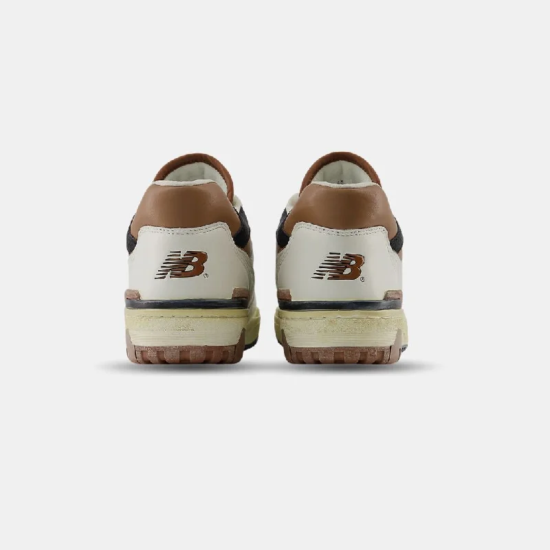 New Balance 550 Sea Salt Pecan Black