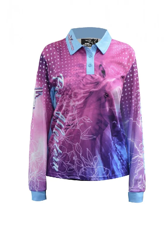 P0S2504511 Pure Western Women's Horse Spirit L/S