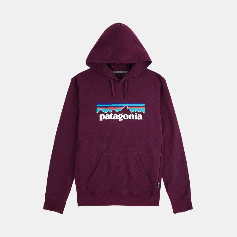 Patagonia Line Logo Ridge Stripe Uprisal Hoody Night Plum