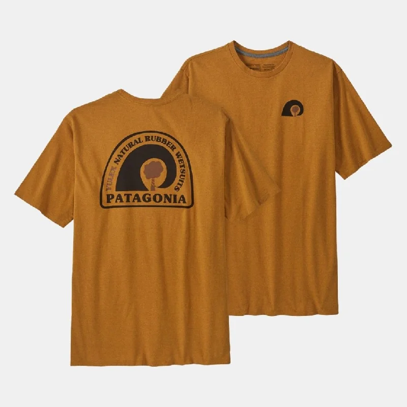 Patagonia Men's Rubber Tree Mark Responsibili-Tee T-Shirt Dried Mango