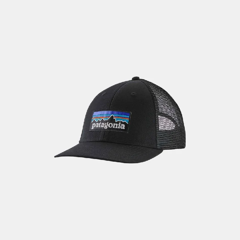 Patagonia P-6 Logo LoPro Gorra Trucker Forge Black