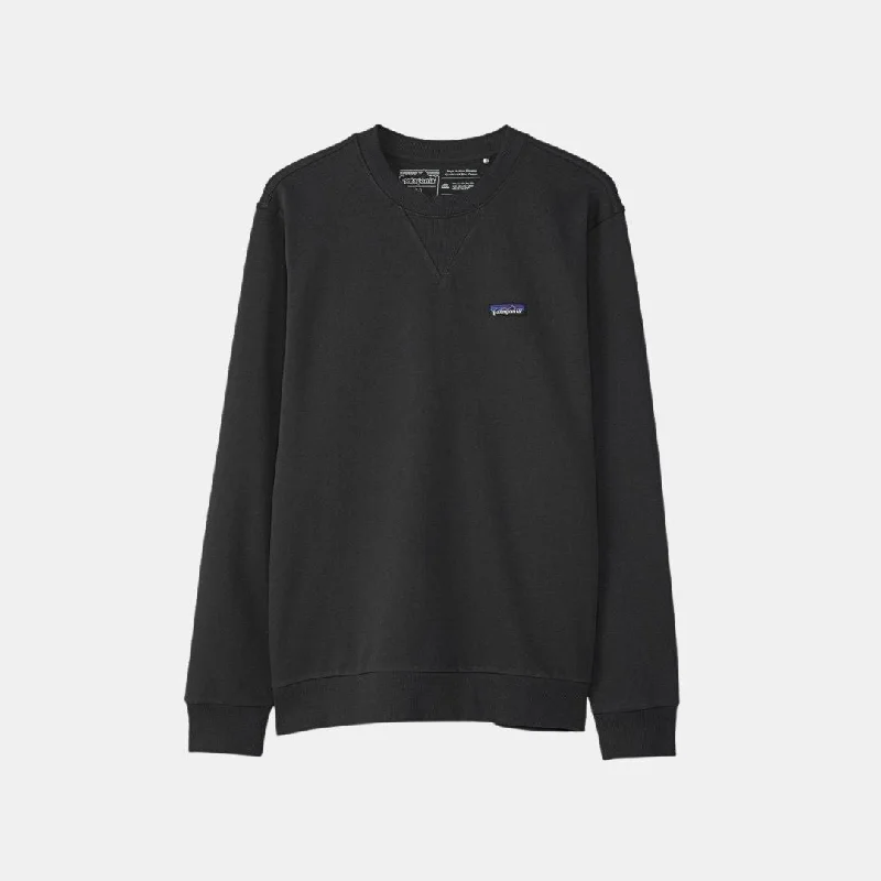 Patagonia Regenerative Organic Certified Cotton Crewneck Sweatshirt Black