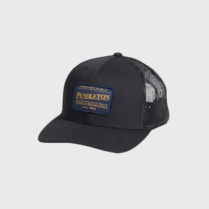 Pendleton Classic Patch Trucker Black