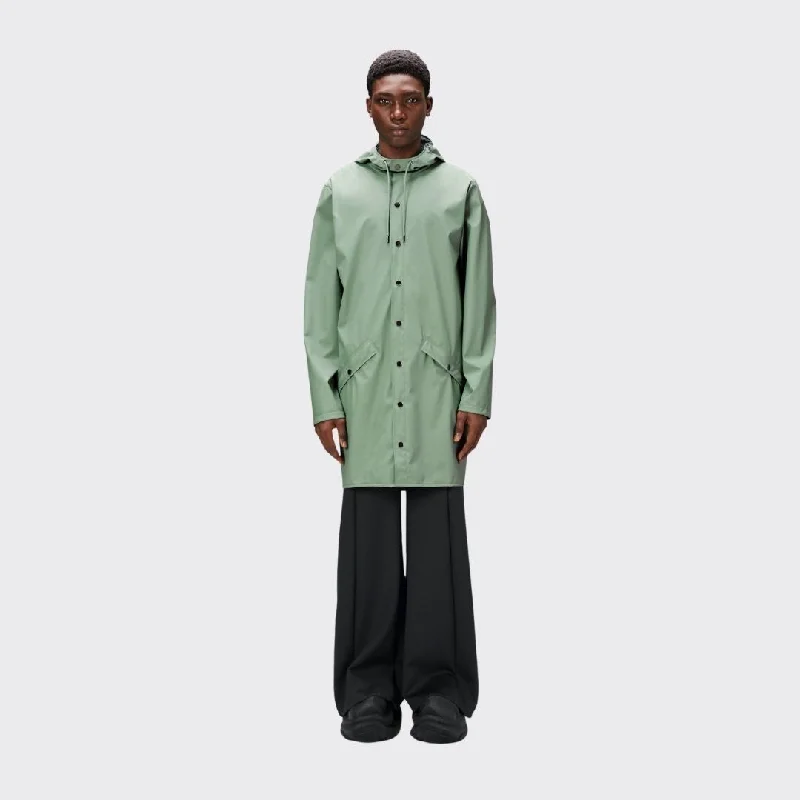 Rains Long Jacket Haze