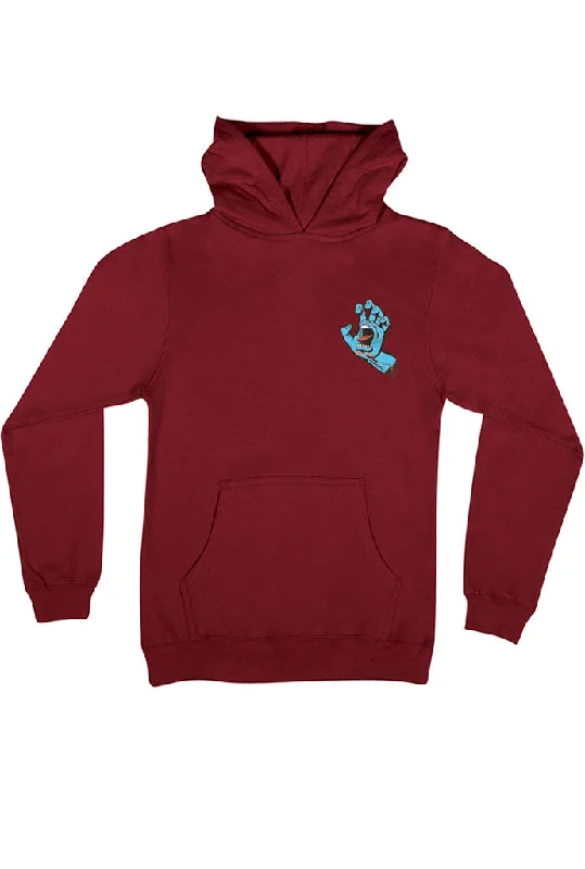 Santa Cruz Screaming Hand Youth Pullover Hoodie