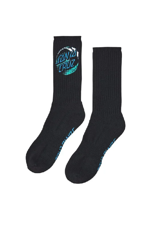 Santa Cruz Wave Dot Crew Socks