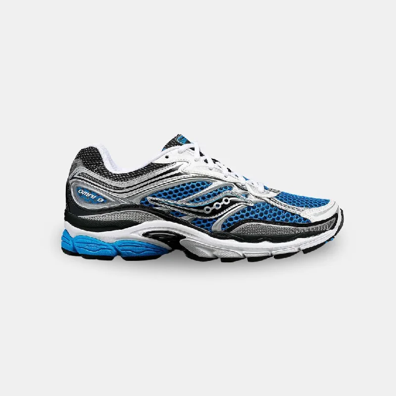 Saucony Men's Pro Grid Omni 9 Royal Silver