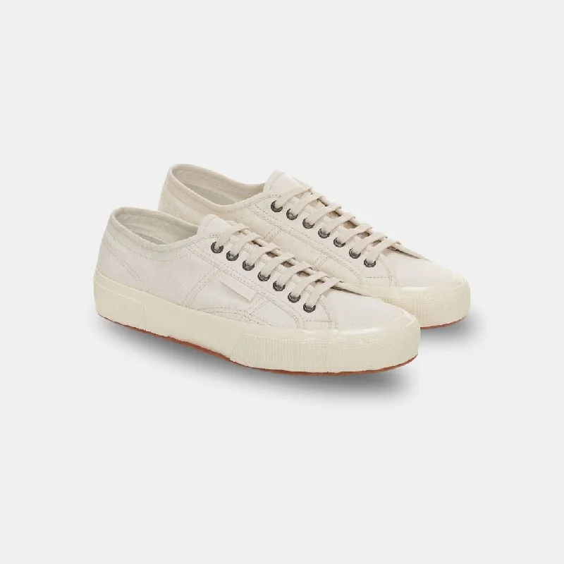 Superga Women's 2750 OG Herringbone Beige Raw Off White