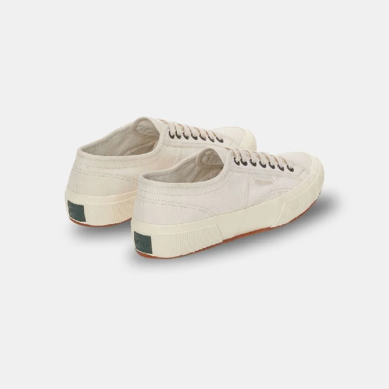 Superga Women's 2750 OG Herringbone Beige Raw Off White