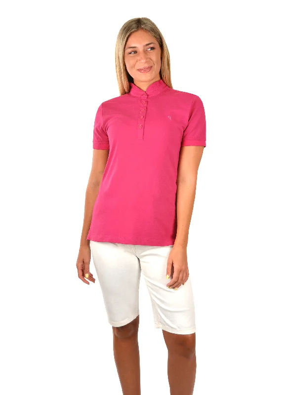 T1S2535061 Thomas Cook Women's Brianna Polo Magenta