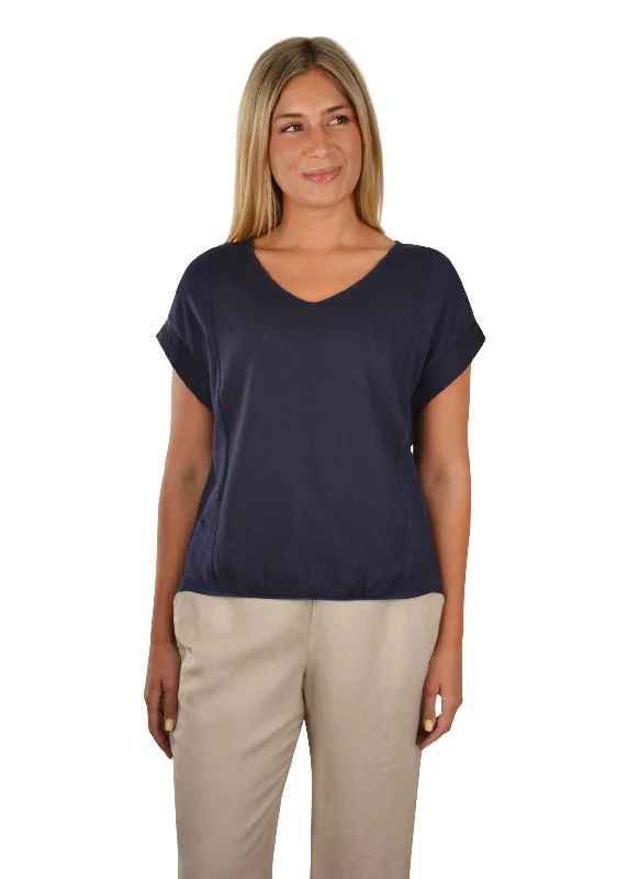 T1S2570059 Thomas Cook Women's Melissa S/S Top Navy