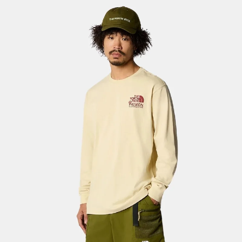 The North Face Nature Long Sleeve T-Shirt Gravel