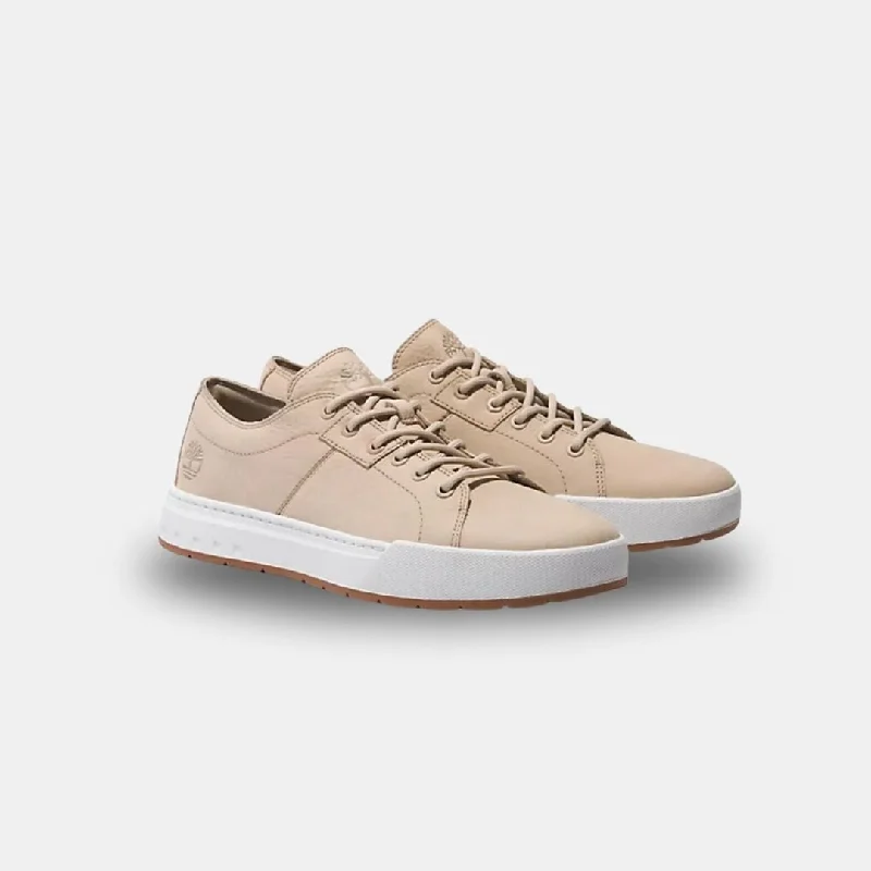 Timberland Maple Grove Low Lace Sneaker Light Beige Nubuck