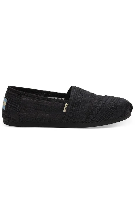 TOMS Embroidered Mesh Women's Classics