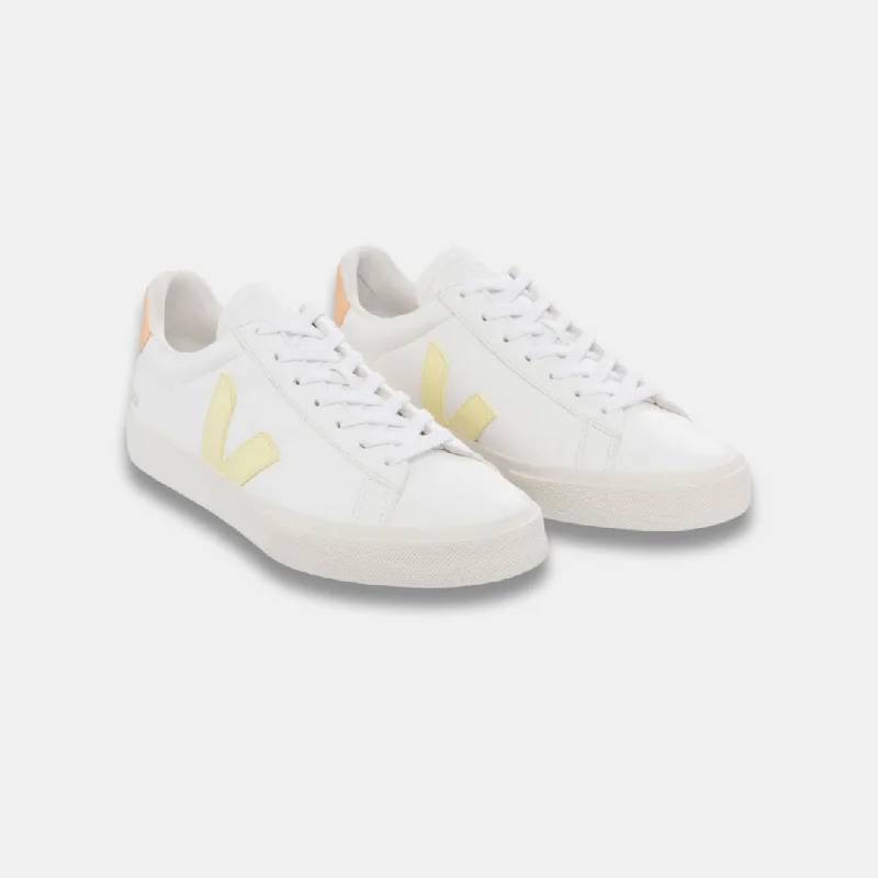 Veja Men's Campo Chromefree Extra White Sun Peach