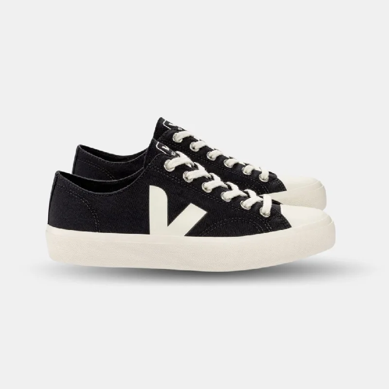 Veja Men's Wata II Low Canvas Black Pierre