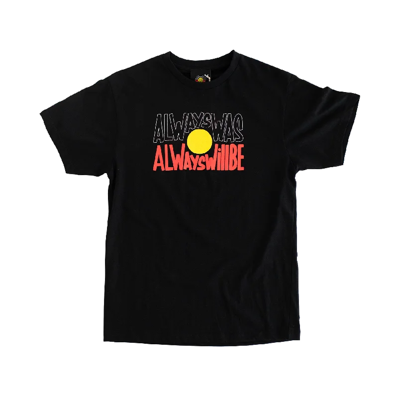 Always Was, Always Will Be Black Short Sleeve Tee