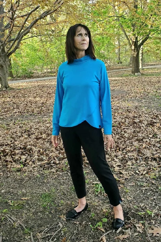 Bamboo Pullover Turquoise