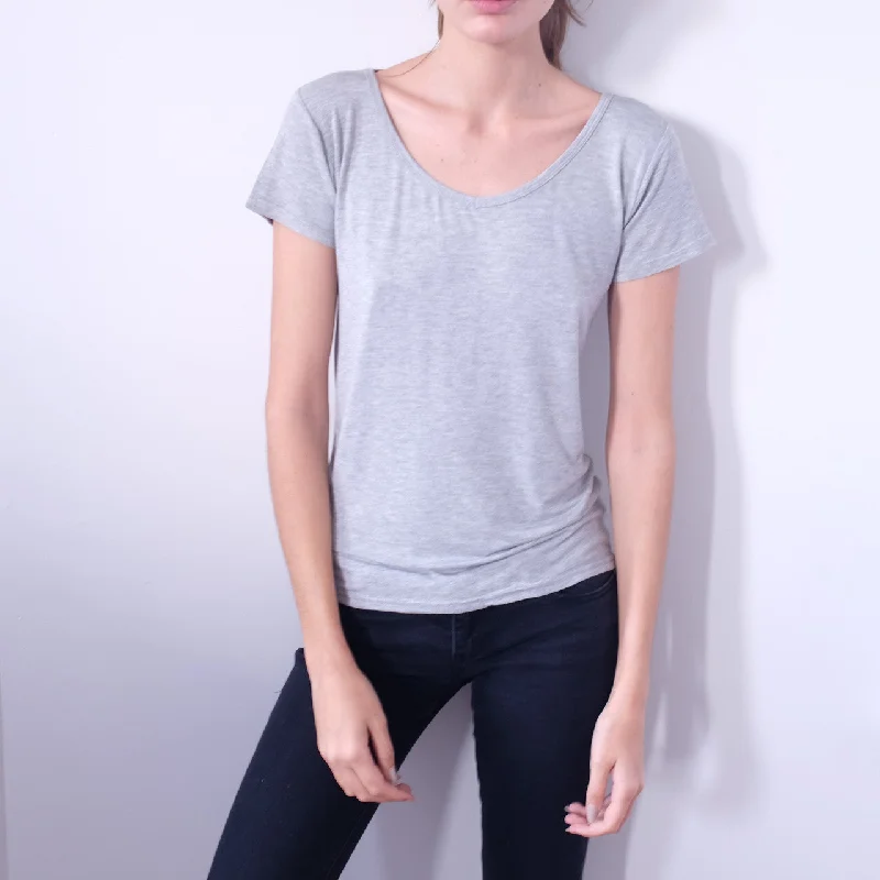 Basic V Neck Soft Tee