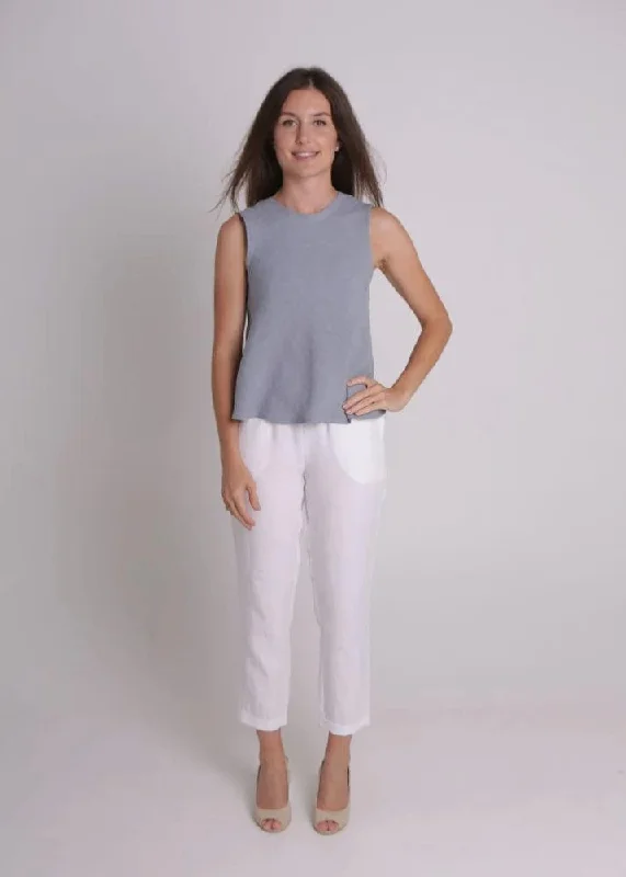 Devina Louise Hazel Top Dove Blue