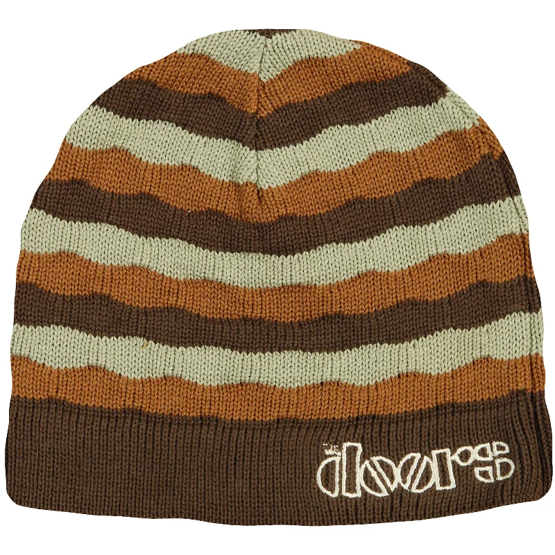 Tri-Color Stripe Beanie