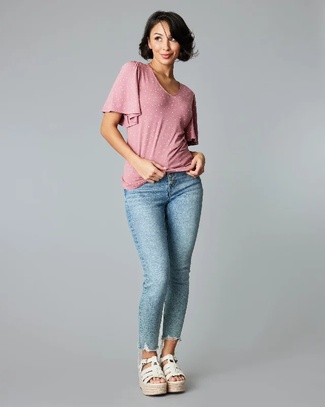 Flutter Sleeve Tee